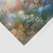 Meisje en paard in betoverd bos tissuepapier (Detail)