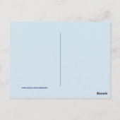 Meisje en Paard Kerst Briefkaart (Achterkant)