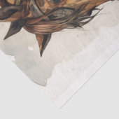 Meisje en Paard Steampunk 2 Decoupage papier (Detail)