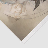 Meisje en Paard Steampunk 6 Decoupage papier (Detail)