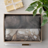 Meisje en Paard Steampunk 7 Decoupage papier (Geschenk)