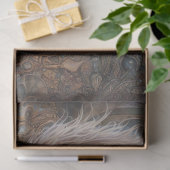 Meisje en Paard Steampunk 9 Decoupage papier (Geschenk)