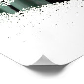 Meisje en paardenbloem waterverf decor poster (Hoek)