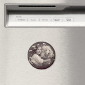 meisje en poedel magneet (Insitu (Vaatwasser))