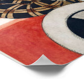 Meisje en pug in een auto poster (Hoek)