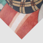 Meisje en pug in een auto tissuepapier (Detail)