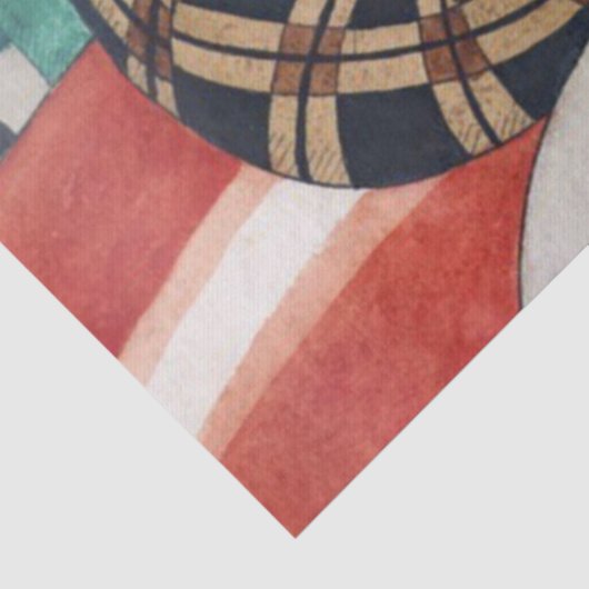 Meisje en pug in een auto tissuepapier (Detail)