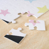 Meisje en sterren legpuzzel (Zijkant)