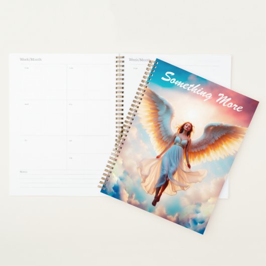Meisje engel religieus Christelijke vlucht fantasy Planner (Display)