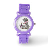 Meisje & Fairy Childs horloge (Voorkant)