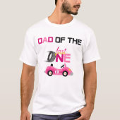 Meisje Fast ONE Racing Shirt voor papa (Voorkant)