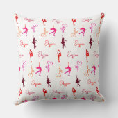 Meisje figuur schaatsen schaatsen naam overal kussen (Achterkant)