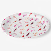 Meisje figuur schaatsen schaatsen naam overal papieren bordje (Gekanteld)