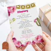 Meisje Finale Fiesta Bachelorette Weekend Route Kaart