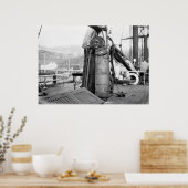 Meisje, folterinrichting: 1910 poster (Keuken)