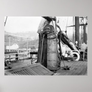 Meisje, folterinrichting: 1910 poster