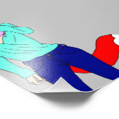 meisje foto afdruk (Hoek)