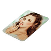 meisje Foto Magnet - Dame of Spring Magneet (Linkerzijde)