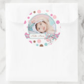 Meisje Foto Sticker R FP (Tas)