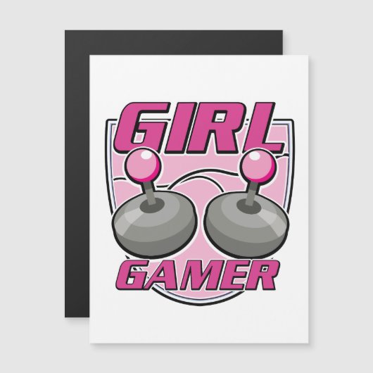 Meisje Gamer  (Voorkant / Achterkant)