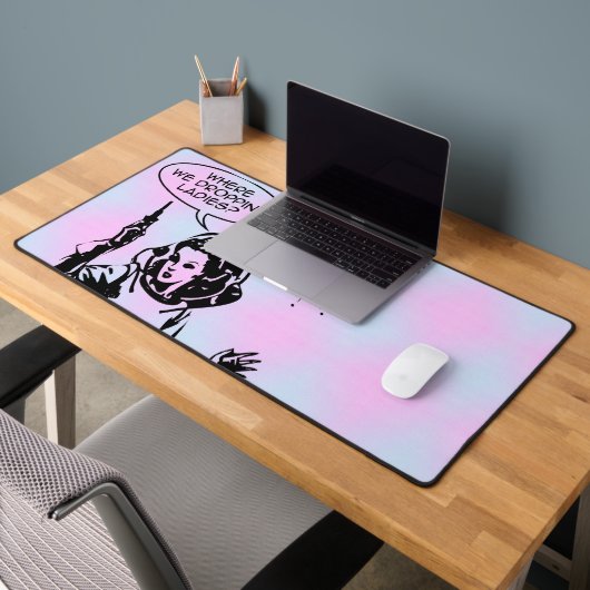 Meisje Gamer Desk Mat (Kantoor 2)