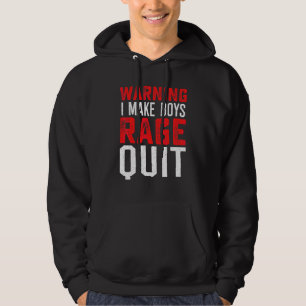 Meisje Gamer Gamers Ik Laat Jongens Razend Opgeven Hoodie