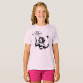 Meisje Gamer T-shirt (Voorkant volledig)