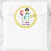 Meisje Geek X Elevate + #IWD2020 Party Stickers (L (Tas)