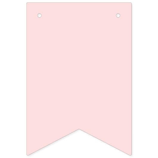 Meisje Gelukkige Verjaardag Blush Roze Rood Verjaa Vlaggetjes (Eerste vlag)