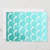 Meisje Gevist 1e Verjaardag Foto Kaart (Achterkant)