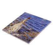 Meisje Gevist door John Singer Sargent Tegeltje (Zijkant)