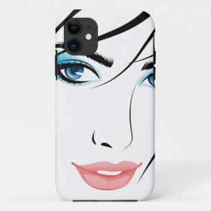 Meisje Gezicht Mate ID™ iPhone 5 Hoesje