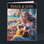 MEISJE GITAAR VERJAARDAG WENSKAART VOOR HAAR KAART<br><div class="desc">MEISJE SPEELT GITAAR VERJAARDAG WENSKAART</div>