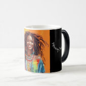 Meisje Goede Morgen Mooie Mok (Voorkant rechts)