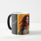 Meisje Goede Morgen Mooie Mok (Voorkant links)