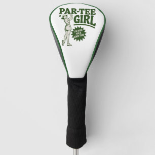 Meisje Golfer Grappige Par Tee Meisje Voor Golf Li Golfheadcover