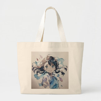 meisje grote tote bag