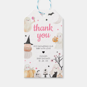 Meisje Halloween Little Boo Baby shower Favoriet T Cadeaulabel