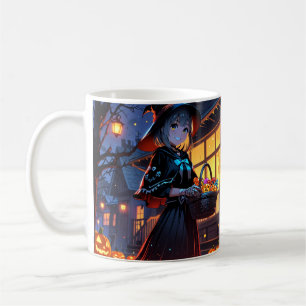 Meisje Halloween Mok – Anime Spooky Cup