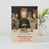  Meisje Halloween Verjaardag Kaart (Staand voorkant)