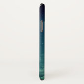  meisje halve maan gotisch blauw wit Case-Mate iPhone case (Achterkant / rechts)