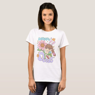 Meisje Happy Days Cartoon T-shirt