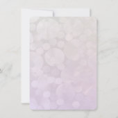  Meisje Hedgehog Verjaardagsfeestuitnodiging Kaart (Achterkant)