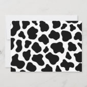 Meisje Heilige Koe 1e Verjaardag Foto Bedankt Kaart (Achterkant)