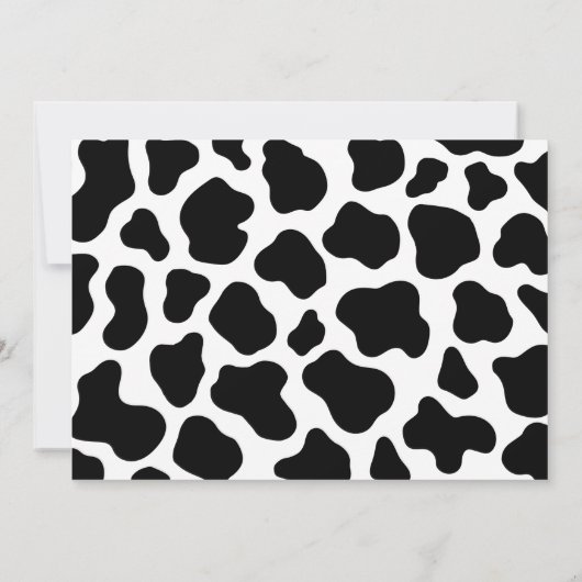 Meisje Heilige Koe 1e Verjaardag Foto Bedankt Kaart (Achterkant)