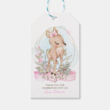 Meisje Herten Baby shower Favor