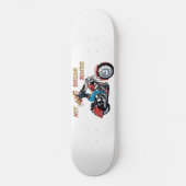 Meisje Hot Dream Roads Persoonlijk Skateboard (Voorkant)
