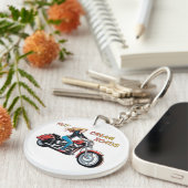 Meisje Hot Dream Roads Sleutelhanger (Voorkant Rechts)