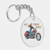 Meisje Hot Dream Roads Sleutelhanger (Voorkant Links)