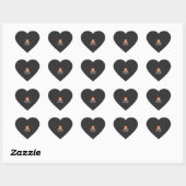 Meisje houdt van honden training Corgi Hart Sticker (Vel)